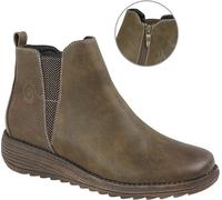 Cipriata - Damen Stiefeletten 'Debora' DF2022 (38 EU) (Olive)