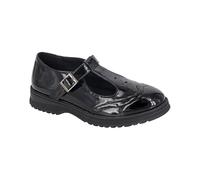 Cipriata Dina T-Bar Chaussures d'école avec fermeture à boucle Noir, Noir , 38/38.5 EU