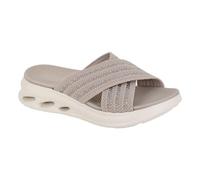 Cipriata Elina Femmes Slipon Croisé Glissières Créateur Décontracté Piscine Gris