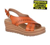 Cipriata Gavina Femmes Designer Compensé Bride Arrière Mode Sandale Détente Tan