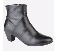 Cipriata Ginevra MEMORY FOAM Bottes De Cheville Zippées Pour Femmes Noir