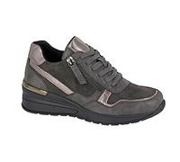 Cipriata L363 ADA Baskets glamour à talon compensé avec fermeture éclair pour femme