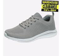 Cipriata Leona Mémoire Mousse Femmes Gym Marche Baskets Fitness Gris