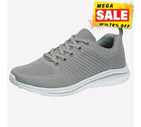 Cipriata Leona Mémoire Mousse Femmes Gym Marche Baskets Fitness Gris