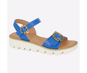 Cipriata Mimi Sandales Compensées À Bride Bleues Pour Femme