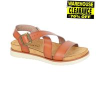 Cipriata Olvia Femmes Chic Starppy Mode Designer Sandales Boucle Fauve