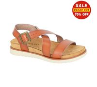 Cipriata Olvia Femmes Chic Starppy Mode Designer Sandales Boucle Fauve