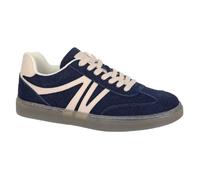 Cipriata REDEA L689 Baskets décontractées à lacets en daim pour femme, bleu marine, 40 EU