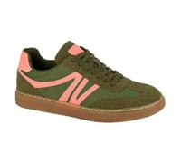Cipriata REDEA L689 Baskets décontractées à lacets en daim pour femme, kaki, 38 EU