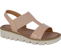 Cipriata - Sandales à talon compensé pour femmes "Aladina" DF2322 (38 EU) (Nude)
