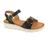 Cipriata - Sandales à Talons compensés Mimi - Femme (38 FR) (Noir/Blanc)