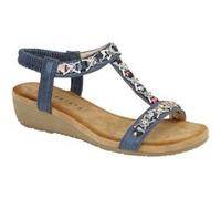 Cipriata - Sandales Lia - Femme (40 EU) (Bleu) - UTDF1557 Bleu G