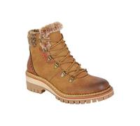 Cipriata Teodora L725 Bottines pour femme en mousse à mémoire de forme avec fermeture éclair et anneau en D, peau, 41 EU