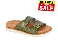 Cipriata Mules Tiberia Femmes à enfiler Boucle Designer Glissières Vert