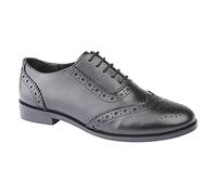 Cipriata Chaussures brogues pour femmes Violetta en cuir Noires
