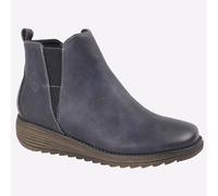 Ciprita Debora Femmes Décontracté Mode Créateur Robe Habillée Bottines Marine