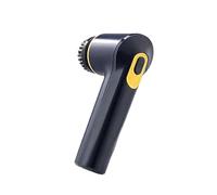 Cirage de Chaussures, Kit de Brosse Nettoyage Portable for Chaussures avec 4 têtes
