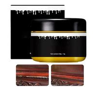 Cirage Pour Meubles - Restaurateur De Réparation De Nettoyage Imperméable, Conditionneur De Pâte De Finition Pour Armoires, Jouets, Tables, Planches À Découper, Ornements, Chaises, Antiquités, Pierre,