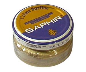 Cirage Saphir pommadier (Crème Surfine) or pâle