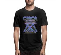 Circa Survive Mens Short Sleeve T-Shirts Sports Cotton Basic Summer Manches Courtes(Small)