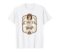 Circe's BBQ Mythologie Grecque Pitmaster Odyssey Humour T-Shirt Graphique avec Valeur, Homme, Blanc, S