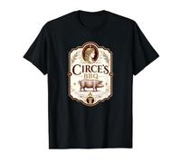 Circe's BBQ Mythologie Grecque Pitmaster Odyssey Humour T-Shirt Graphique avec Valeur, Homme, Noir, M