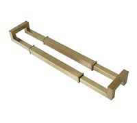CIRCIR Heavy Duty Gate Handles Door Handles,Barn Door Handles and Pulls, Brushed Finish, Easy Install for Glass/Wooden Sliding Barn Door(Gold,120cm/47.2in)