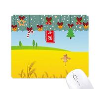 circlar pleine vingt - quatre grains à solaire tapis de souris en jeu - office mat noël