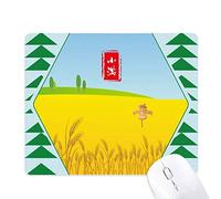 circlar pleine vingt - quatre grains à solaire tapis de souris green pine tree tapis en caoutchouc