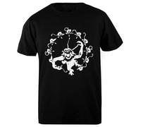 Circle Army of The 12 Monkeys T-Shirt Homme Basic Coton Noir