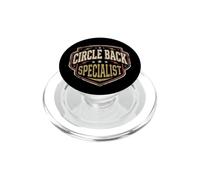 Circle Back Specialist Funny Office Jargon Work Humour PopSockets PopGrip pour MagSafe