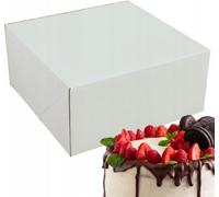 Circle Box Blanc 28X28X13Cm Stable Peel Cardboard Cover
