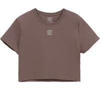 Circle - Crop-Top de trail léger et stretch - Smooth Operator 2.0 Crop-Top W Clay pour Femme - Taille XS - Marron Marron XS