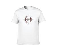 Circle Final Men Adult Short Sleeve White XL
