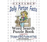 Circle It, Dolly Parton Facts, Word Search, Puzzle Book