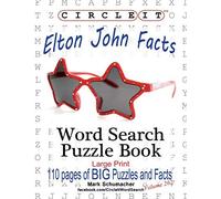 Circle It, Elton John Facts, Word Search, Puzzle Book