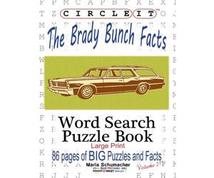 Circle It, The Brady Bunch Facts, Word Search, Puzzle Book