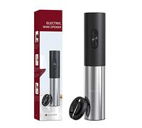 CIRCLE JOY Tire-Bouchon Électrique, Ouvre-Bouteille Automatique, Tire-Bouchon Motorisé Alimenté Par Piles Avec Coupe-Feuille Verrouillable, Piles Non Incluses
