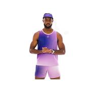 Circle - T-shirt ultraléger et respirant - Legend Race Tank Purple Cloud pour Homme - Taille S - Violet Violet S