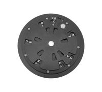 Circle of Fifths Wheel Melody Tool, Aluminum Alloy Rotating Portable for Beginners Musicians