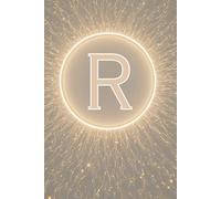 Circle of Light R Monogram Initial Journal