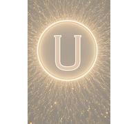 Circle of Light U Monogram Initial Journal