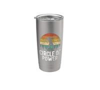 Circle of Power Shot Put Gobelet isotherme en acier inoxydable double paroi