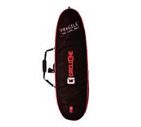 Circle One Sac pour planche de surf de 1,8 m de long | Rembourrage épais en mousse durable | Poignée et bandoulière | Rouge