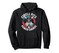 Circle Pits & Power Chords Musique Punk Rock Sweat à Capuche