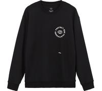 Circle - Sweat confortable - Crew Neck Get Lucky M Onyx Black pour Homme - Taille L - Noir Noir L
