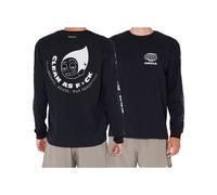 Circle - T-shirt de trail/running - Feel Good CAF 2.0 Long Sleeves T-Shirt Black & Grey en Matières Recy s - Taille S - Noir Noir S