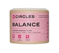 Circles BALANCE - Complément naturel végan pour l’équilibre hormonal, SPM et règles irrégulières. Avec Gattilier, Magnésium, Rhodiole, Ginkgo et Vitamine B6 - 60 gélules