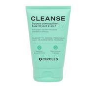 Circles CLEANSE, Anti-Imperfections - Élimine les Résidus de Protection Solaire, Effet Rapide, Purifie la Peau, Nettoyant & Démaquillant 2-en-1, Sébo-Régulateur, Vegan, 100% Naturel, 100ml