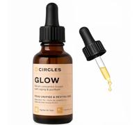 Circles GLOW Sérum Visage Bakuchiol Rose Musquée Femme 30 ml | Aide à Atténuer l'Aspect des Imperfections Pores Éclat Peau Végan Made in France Sérum Visage Femme